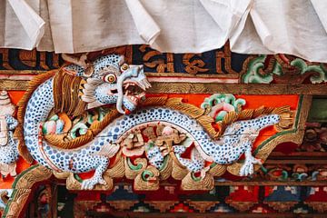 Tibetaanse draak in klooster van Your Travel Reporter