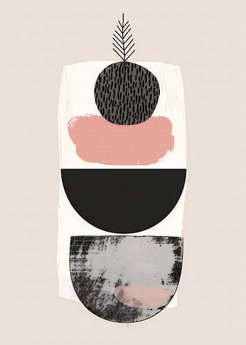 Abstract minimalist shapes No 6