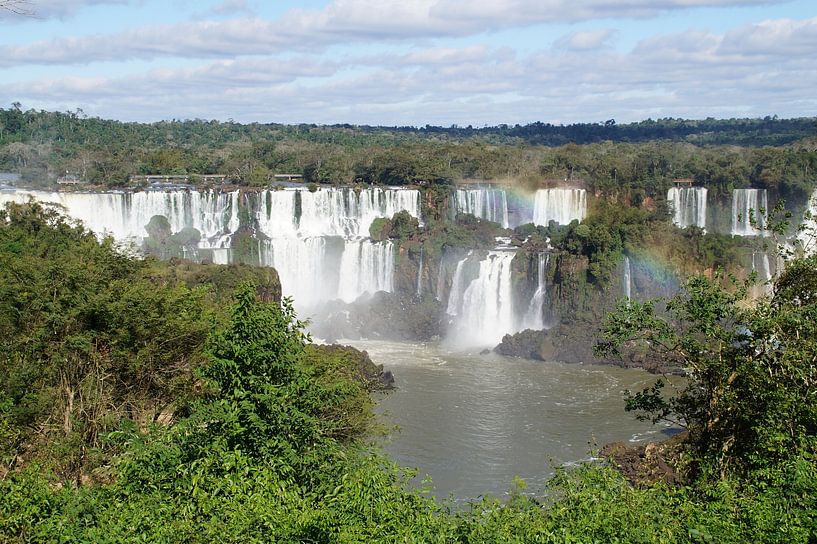 Cataratas do Iguaçu van Maurits Bredius
