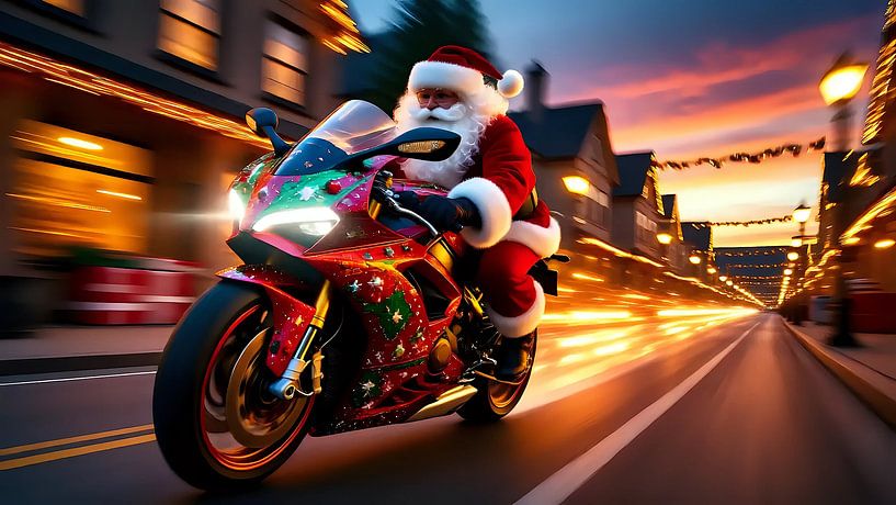 Santa’s Winterrace von Jean Pierre