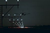 Boeing 737 landet in Schiphol