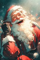 Laughing Santa