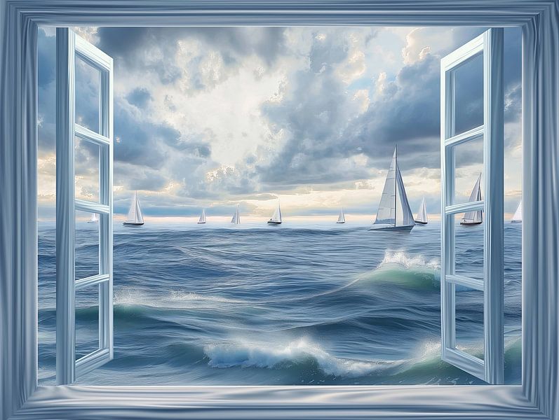 look out of the window by Egon Zitter