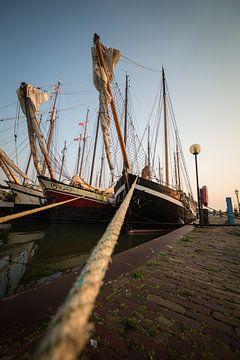 Lichtspel bij de Botterwerf van Chris Snoek