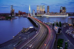 Skyline van Rotterdam von Roy Poots