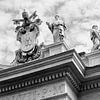 Standbeelden op de Sint-Pietersbasiliek | Vaticaanstad in Rome, Italië van Ratna Bosch