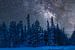 Kalte Winternacht in Finnland von Rietje Bulthuis