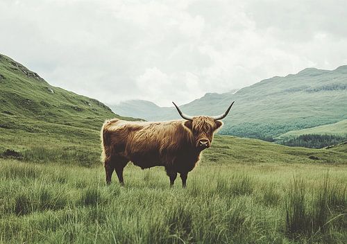 Hoogland koe Schots vee Schotse Hooglander Hoogland vee