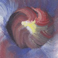 Peinture Art 1996 #0477 Ouverture bouton de fleur
