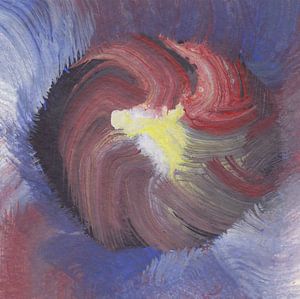 Malerei Kunst 1996 #0477 Öffnung der Blütenknospe