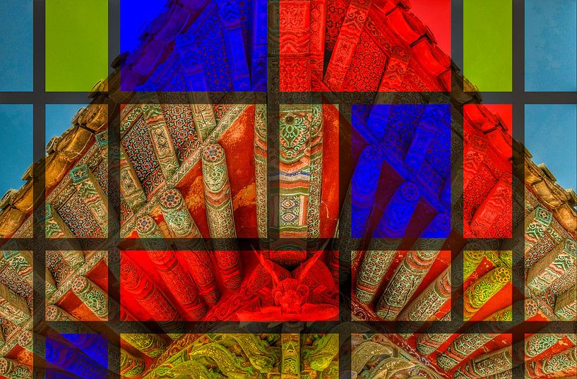 Mondrian en Asie par Truckpowerr