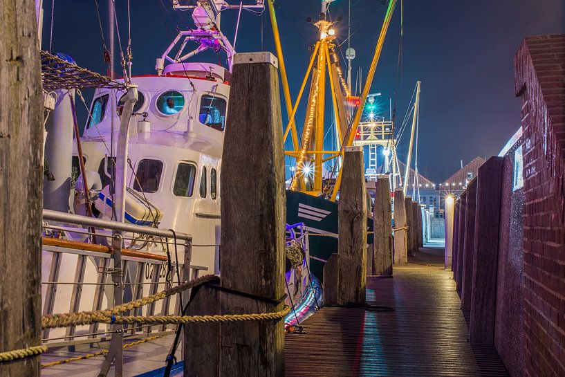 Inner harbor Zoutkamp by Jan Georg Meijer
