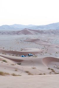 Camping sauvage dans le désert du Rub al Khali, Oman sur The Book of Wandering