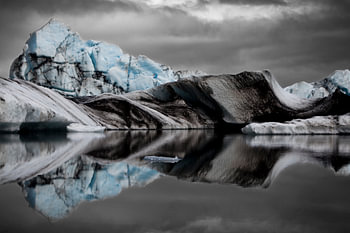Icebergs dans la lagune du glacier Jökulsárlón