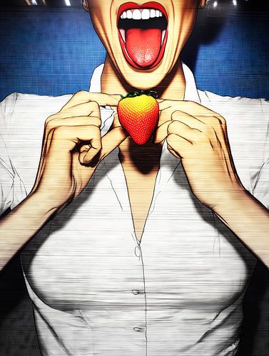 Extase à la fraise