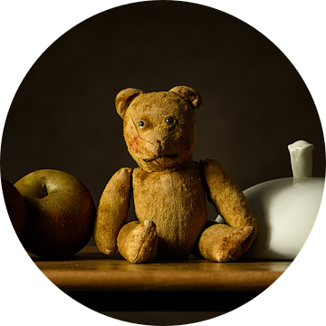 Stilleven teddybeer van Monique van Velzen