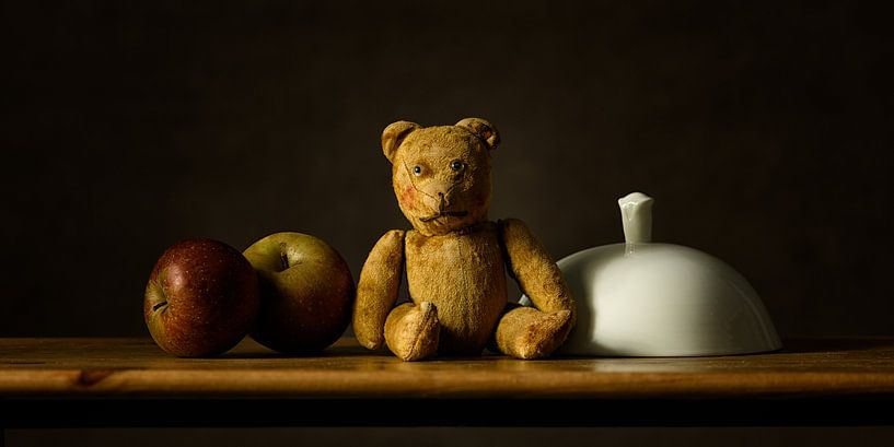 Ours en peluche nature morte par Monique van Velzen