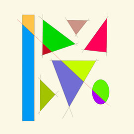 Suprematistische  Kompositionen von Dietmar Meinhardt