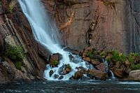 Wasserfall am Rio Xallas, Spanien