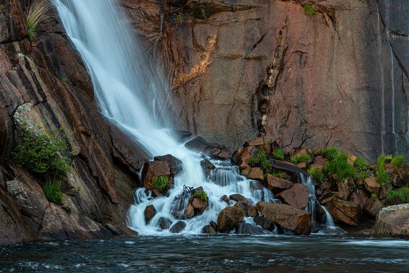 Wasserfall am Rio Xallas, Spanien von Winne Köhn