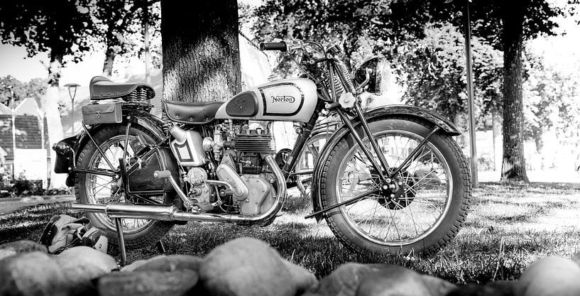 antikes Motorrad von Jan uit de Bosch