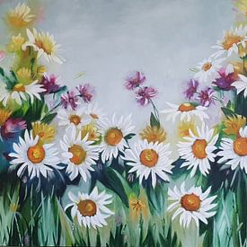 Belle marguerite - Leucanthemum sur Gulserin Gokcan