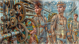 Verschmolzene Welten: Das Erwachen der Maschinen-Mensch-Symbiose