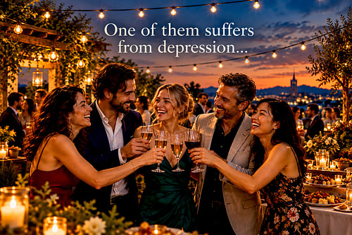 Einer von ihnen leidet unter Depressionen 3-2