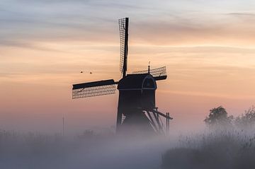 Brook Mill au lever du soleil sur Berny Schop