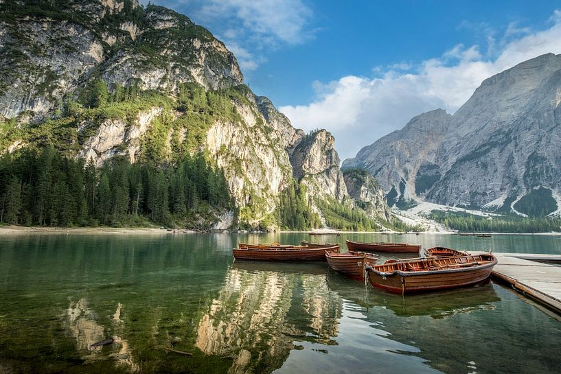 Pragser Waldsee von Frans Nijland