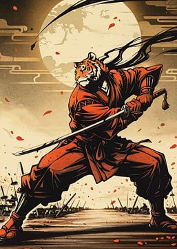 Tiger Samurai by MIROKKU