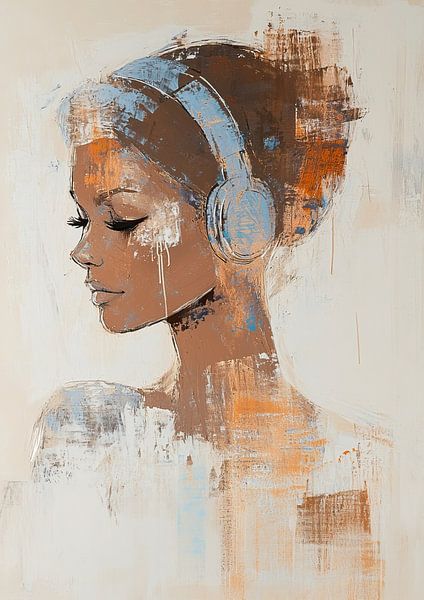 Women's portrait by Wonderful Art
