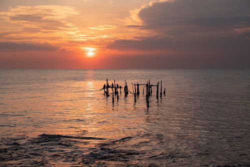 zonsondergang van Peter Timmerman