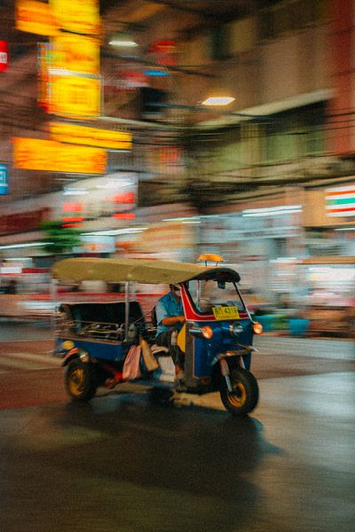 Bangkok nachtleven: beweging en licht in de grote stad van NZME Photography