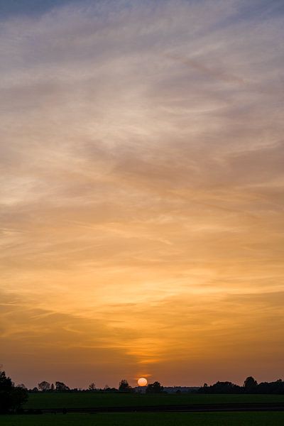 Zonsondergang van Henri Boer Fotografie