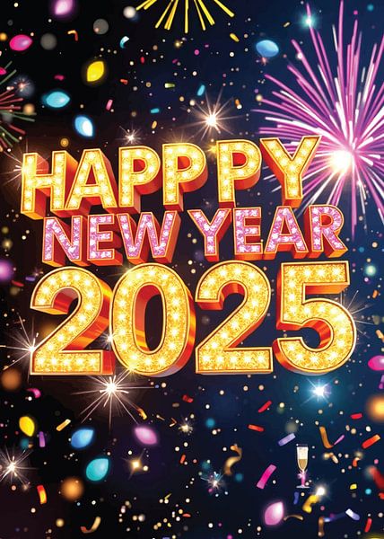 Nouvelle année en néon par PublicArt77