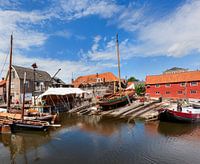 Traditionswerft für hölzerne Fischerboote in Spakenburg