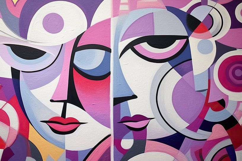 Picasso Today No. 94.8 by ARTEO Paintings