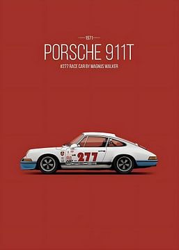 Porsche 911T van Gapran Art
