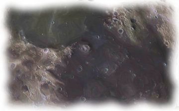 Maan opervlakte van Maurice Dawson