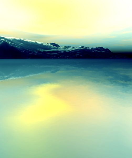 L'aube dans les montagnes 2 par Angel Estevez