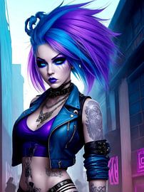 Punk Woman XIV by DeVerviersBelgium