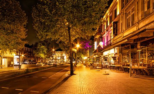 Maastrichterlaan in Vaals sfeervol verlicht