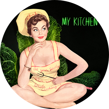 Chef my Kitchen my Rules van Gisela- Art for You
