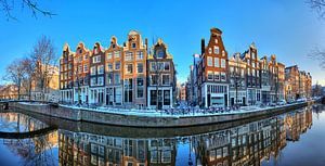 Amsterdam Brouwersgracht panorama sur Dennis van de Water