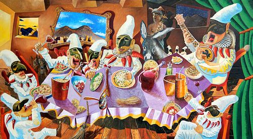 Feestmaaltijd voor de wederopstanding