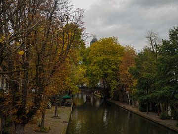 Utrecht Smeebrug couleurs d'automne sur Jelco Heringa