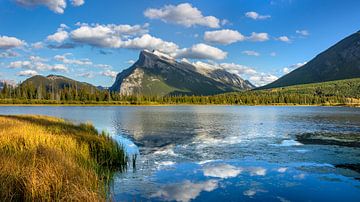 Le Lacs Vermilion, Banff, Canada sur Adelheid Smitt