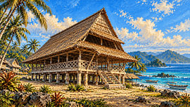 Baileo by the Sea – Traditioneel erfgoed van de Molukken, Indonesië van Vínculae