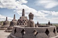 Borobudur - Indonesia von Dries van Assen Miniaturansicht